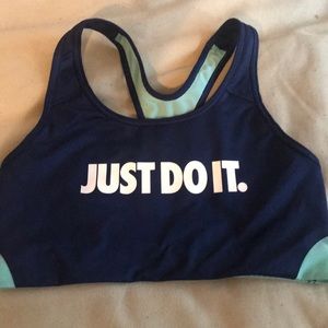 Nike large sports bra
